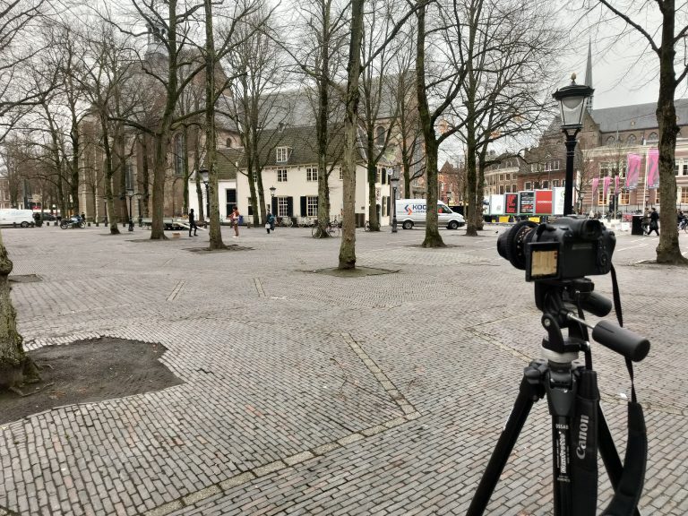 B-roll wordt gefilmd